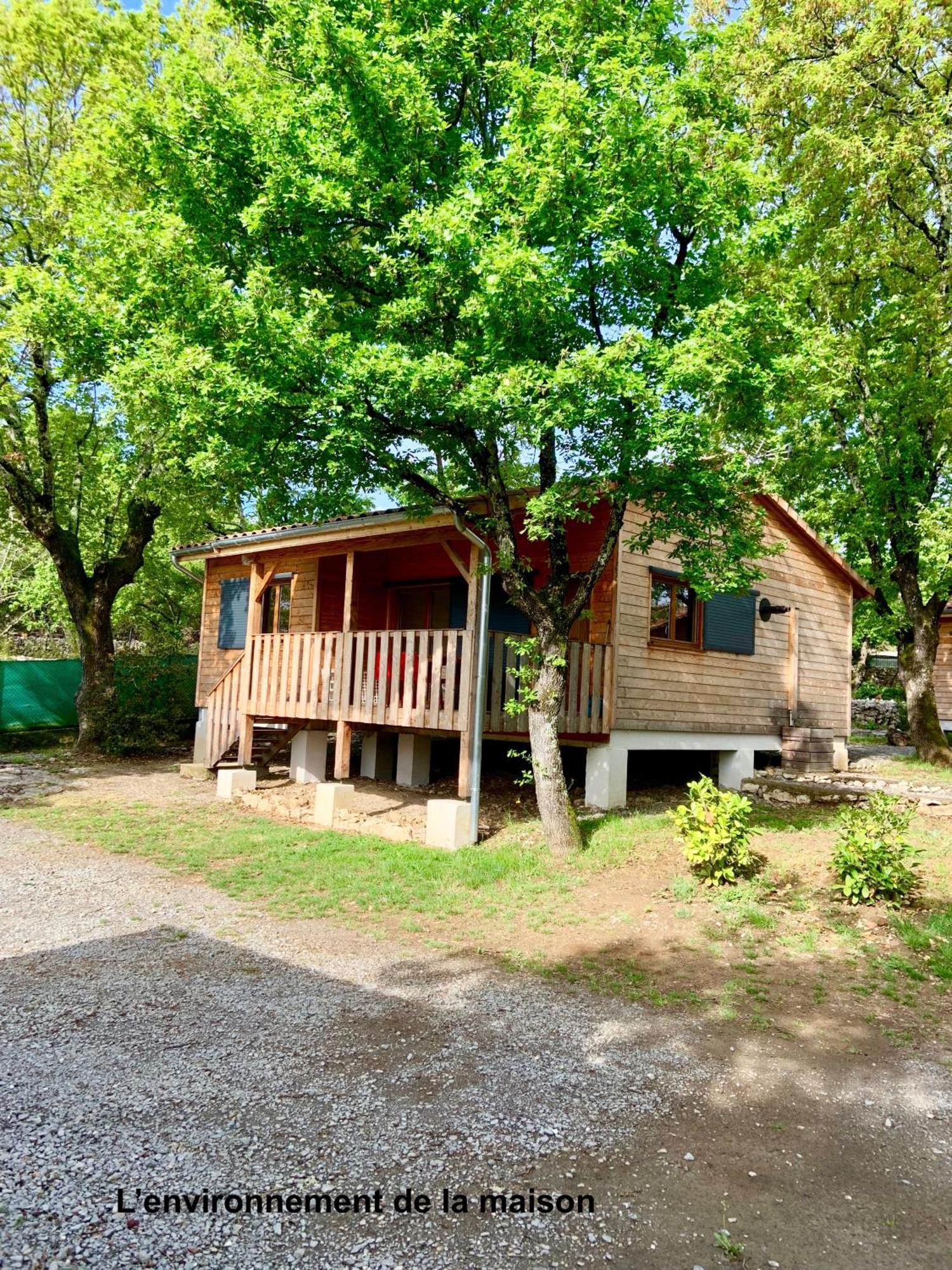 Camping Les Chenes Chauzon エクステリア 写真
